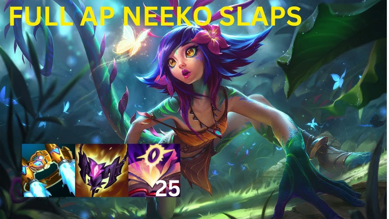 Neeko Mid, an Incredibly Powerful Choice! Devastating One-Shot Build! - League of Legends