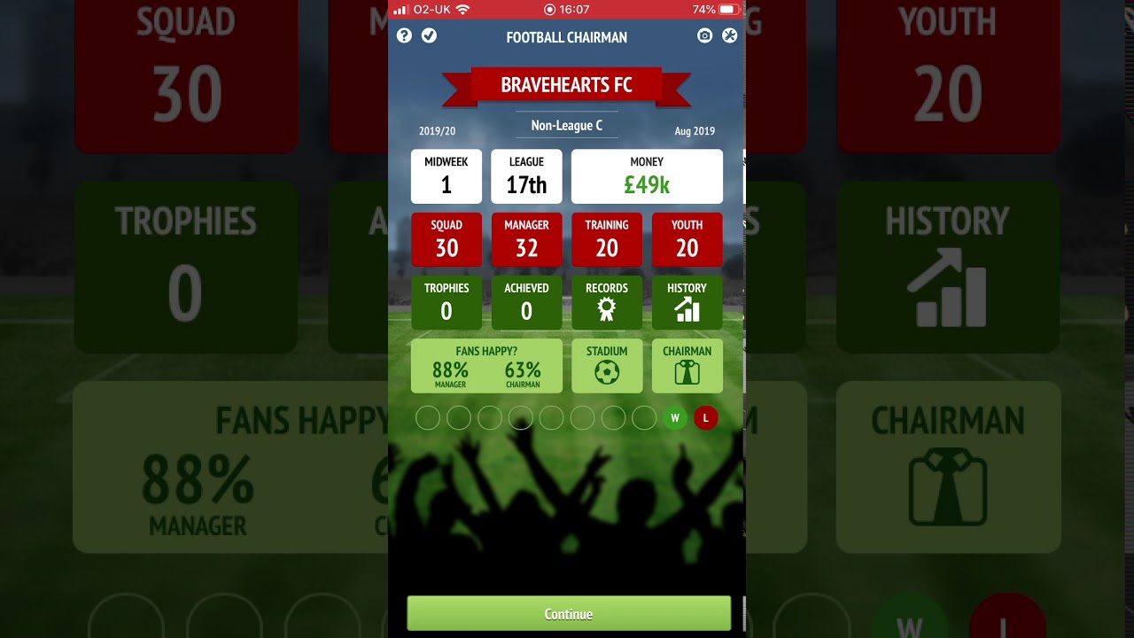 FOOTBALL CHAIRMAN EPISODE 1 SERIES 1