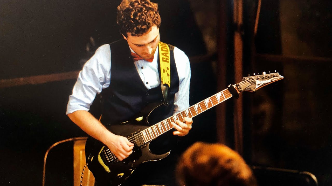 Playing Canon Rock at my sister's wedding