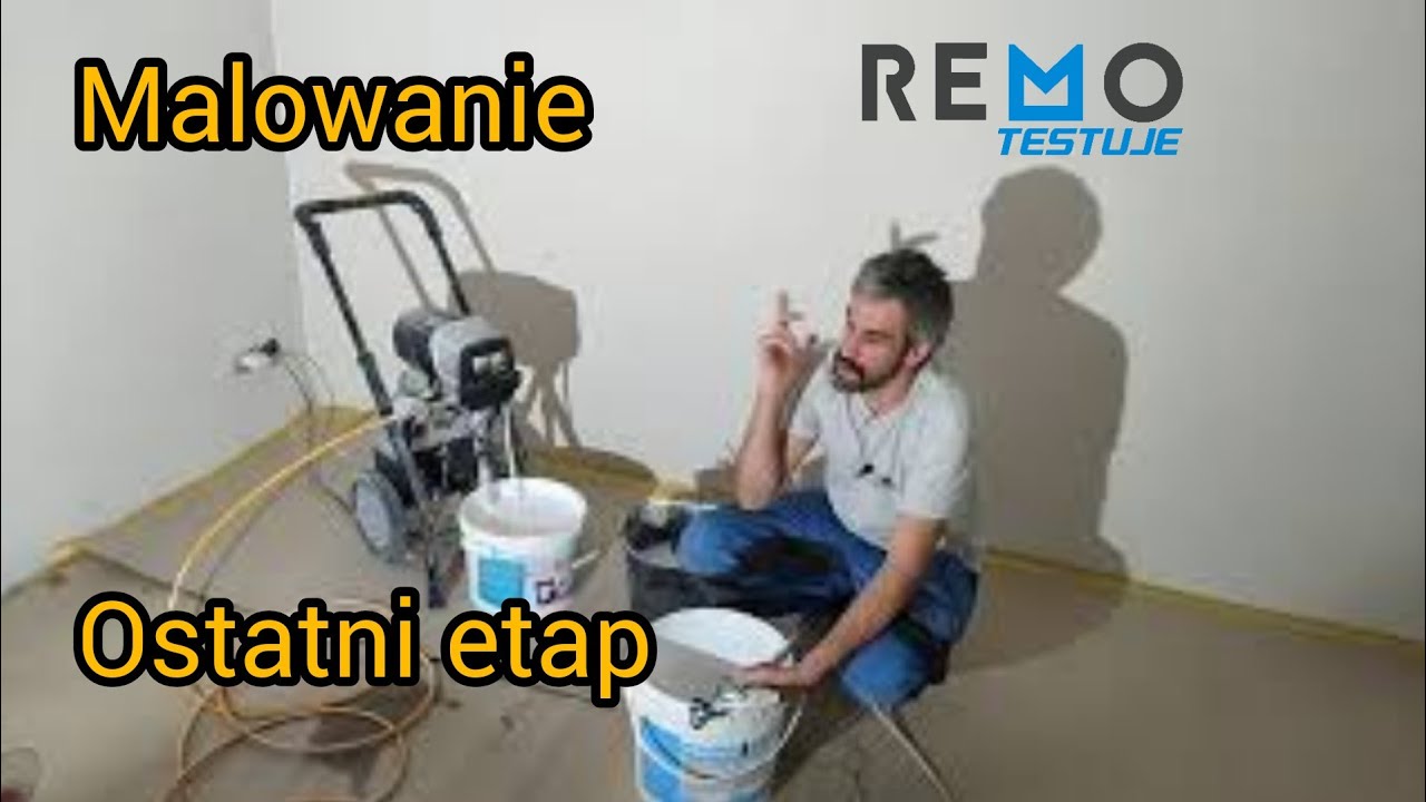 Malowanie natryskowe Wagner PP 90 EXTRAOstatni etap remontu