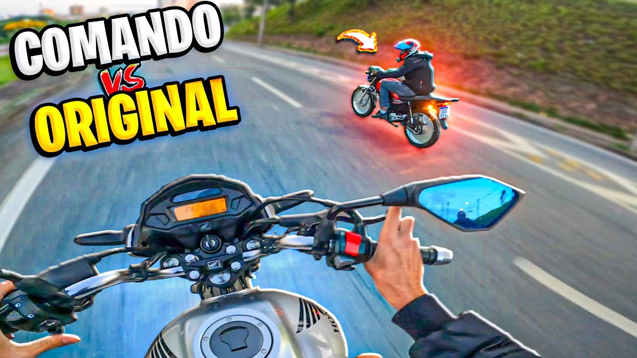 START 160 COM COMANDO JET VS START ORIGINAL COM DORE