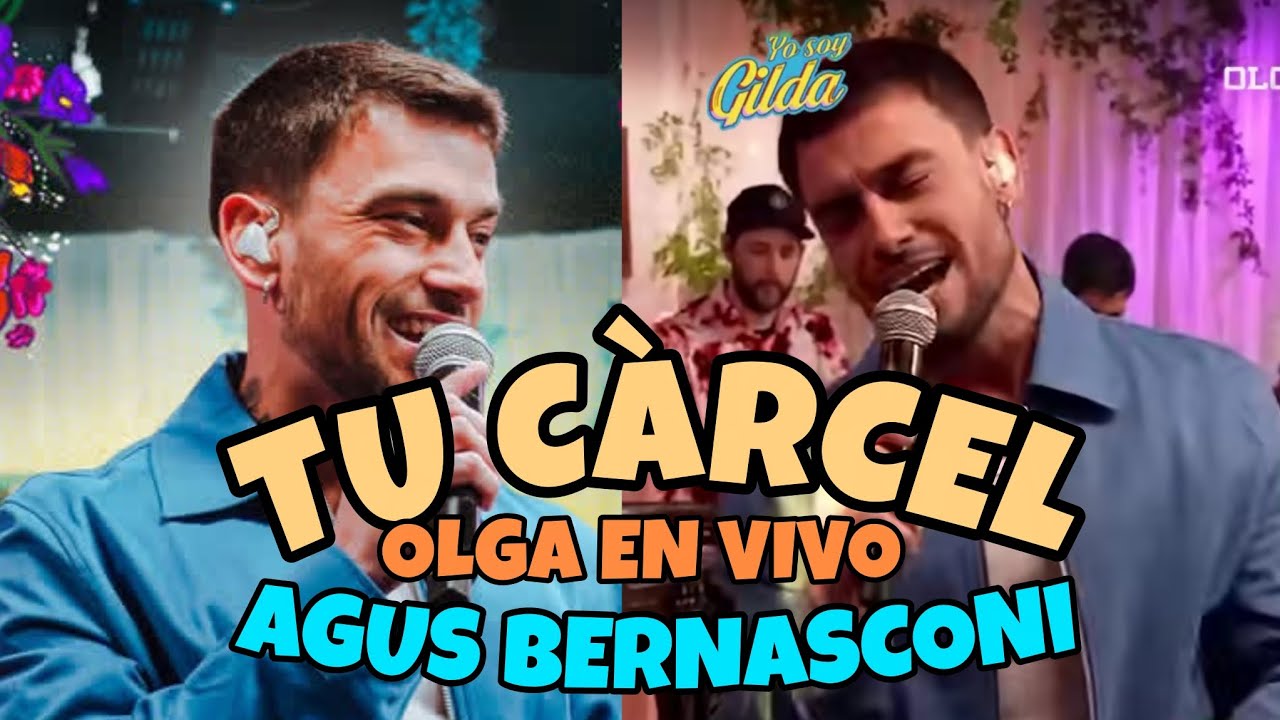 Agus Bernasconi - Tu C&agrave;rcel (en vivo en Olga Tv)