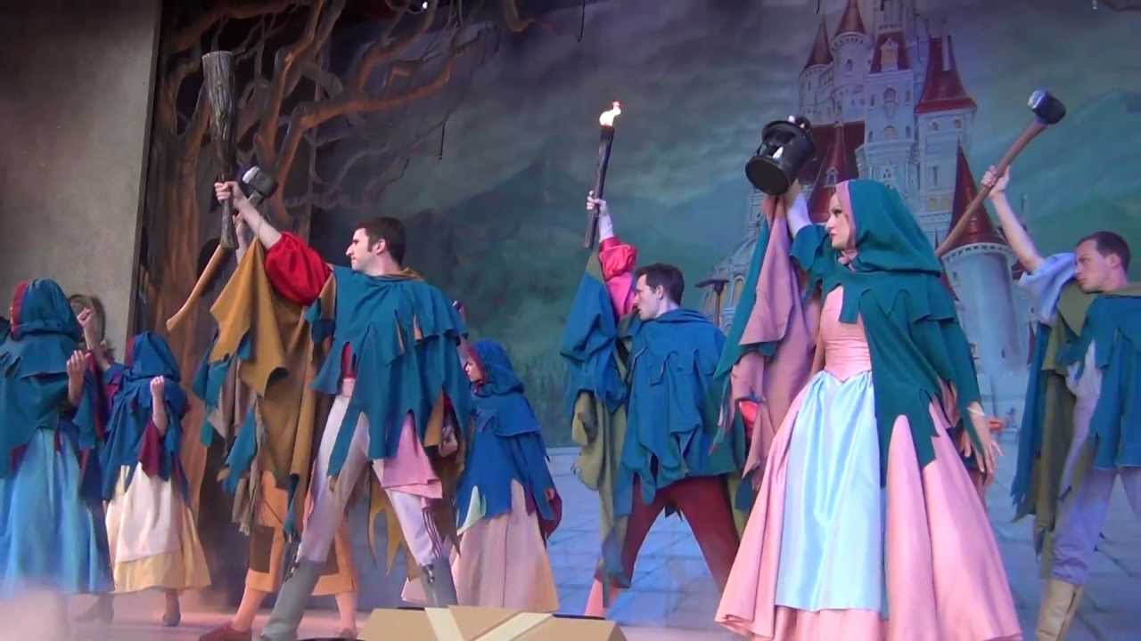 Красавица и Чудовище. Полное шоу Disney's Hollywood Studios в HD
