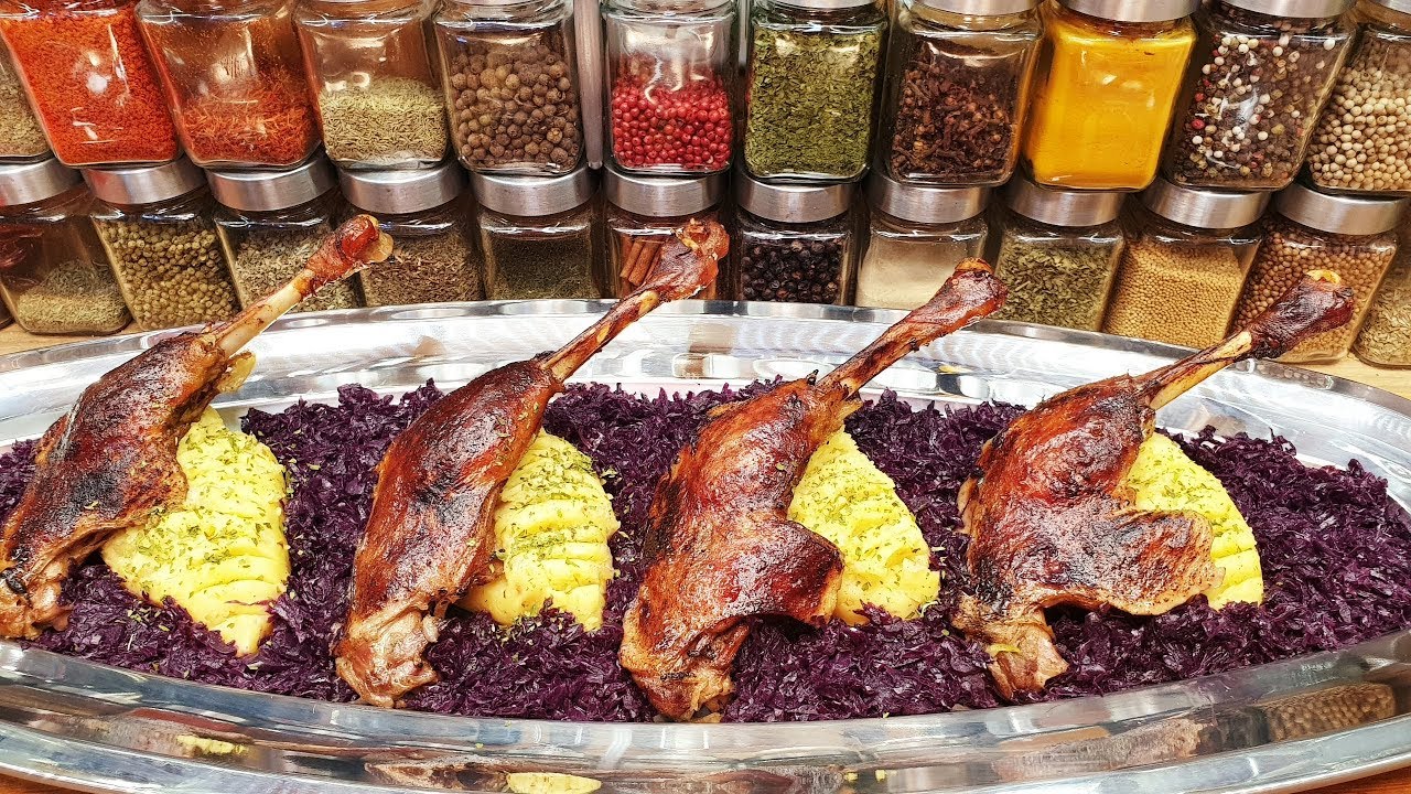 Márton napi Libacomb párolt káposzta  Pit Boss grillen @Szoky konyhája