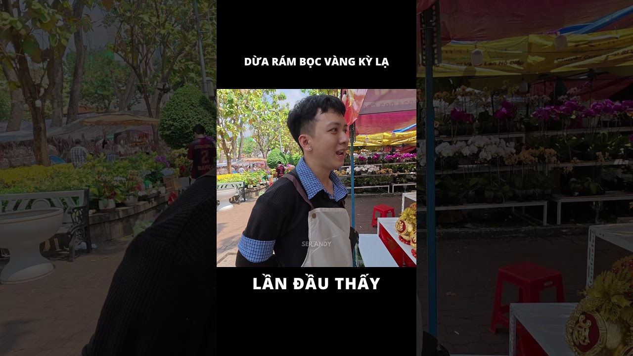 Dừa Bọc V&agrave;ng 9999 ah? #tet2026  #saigon #vietnam #dulich