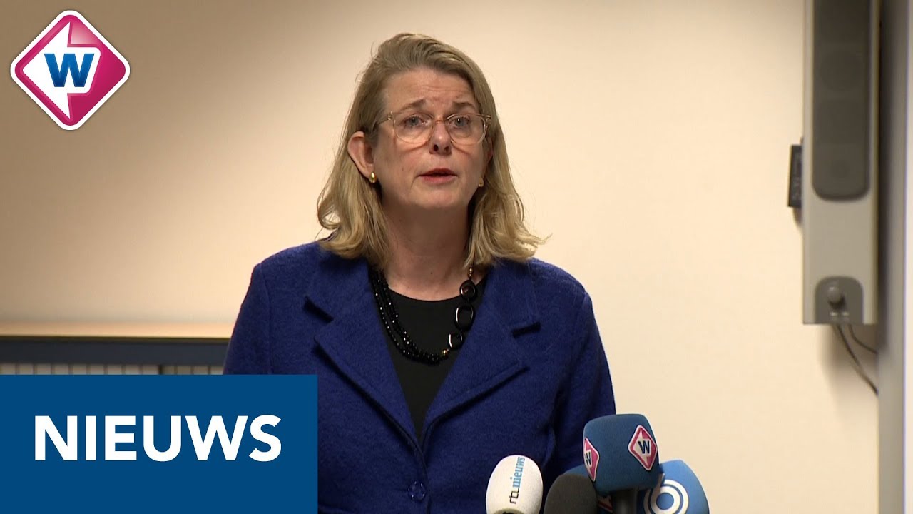 Persconferentie Pauline Krikke over gebeurtenissen Scheveningen - OMROEP WEST