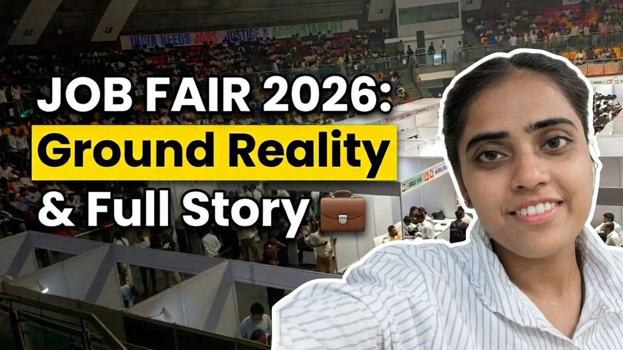 Job Fair 2026 Experience 💼 | Ground Reality & Full Story | Rekha horazon