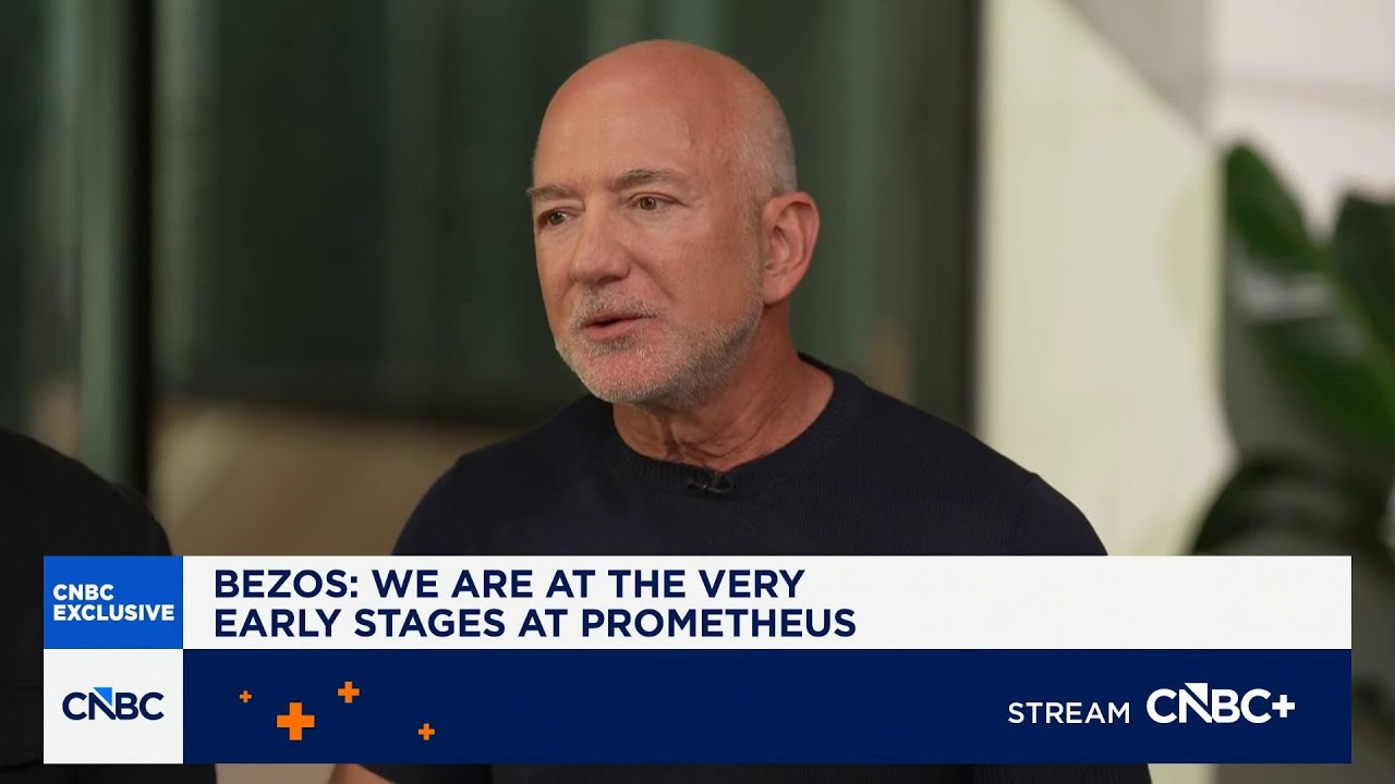 Со-генеральный директор Prometheus Джефф Безос: ИИ приведет к дефициту рабочей силы и повышению у...