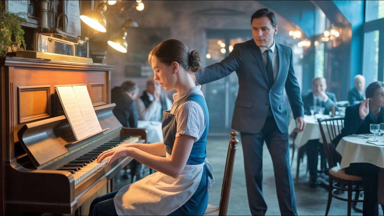 She Was Just a Waitress Playing Piano — Until a Millionaire Sent Her a Black Card