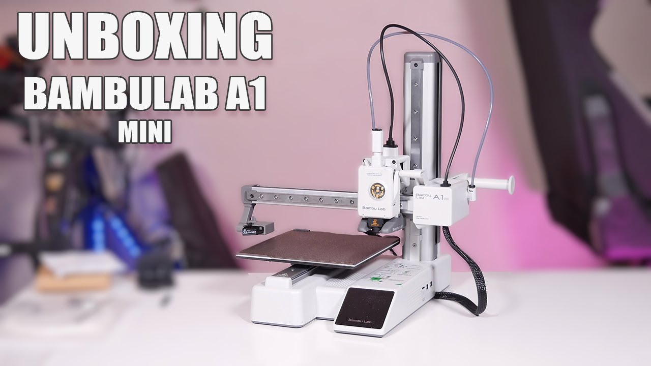 Bambulab A1 Mini, &agrave; un prix abordable ! | Unboxing & Montage - Relax.