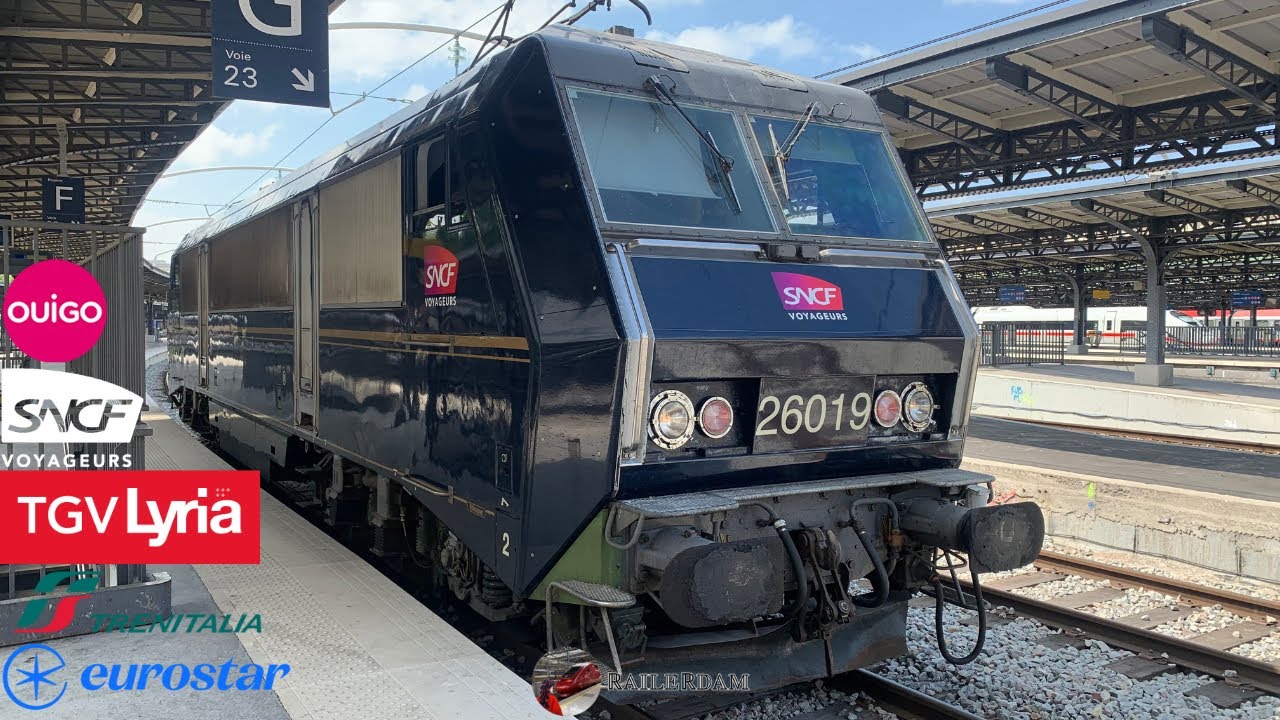 Compilation Ferroviaire en Région Parisienne #15 | SNCF, OUIGO, Eurostar, TGV Lyria, Trenitalia