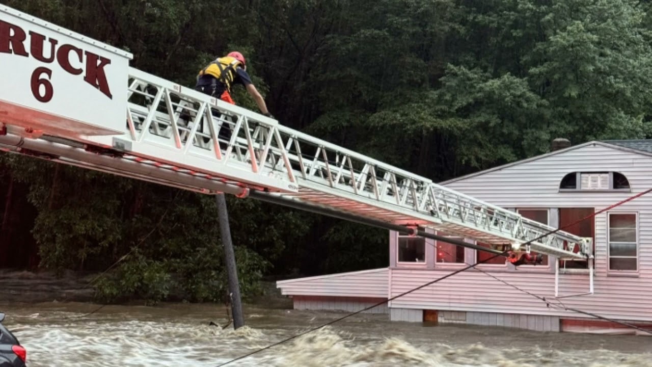 Chaz and AJ Interview - Beacon Hose Flood Rescue at Brookside in Oxford