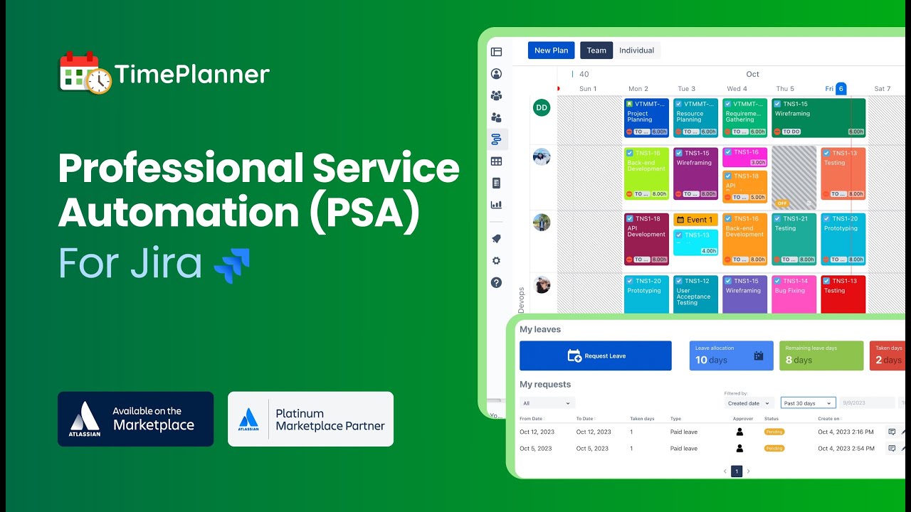 TeamBoard TimePlanner - Time Tracking, Timesheet, Cost Tracker & Resource Management
