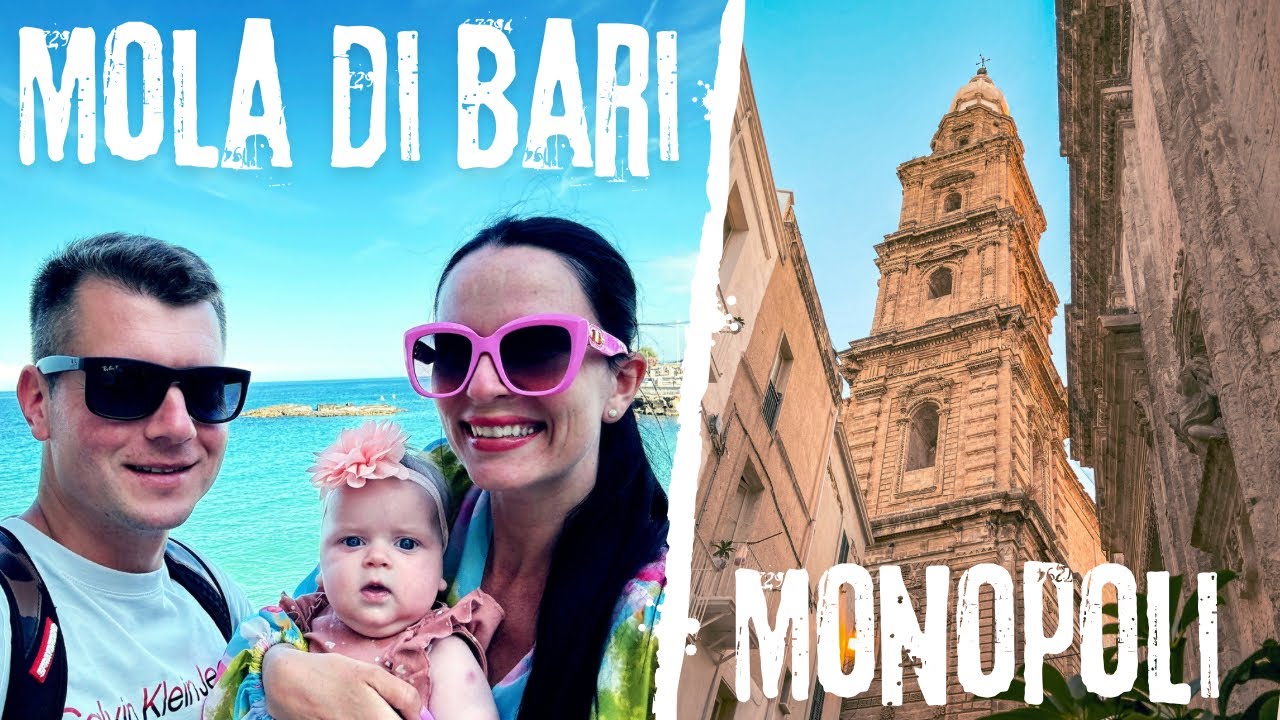 Mola di Bari ir Monopoli. Du skirtingi Apulijos pakrantės miesteliai | Italija kelionės vlogas