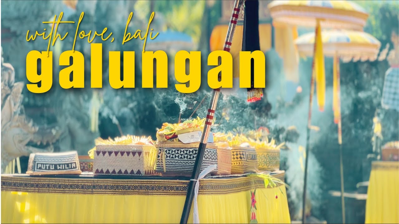 Our FIRST Galungan in Bali I Ubud Local Food Guide | Childfree Couple Diary
