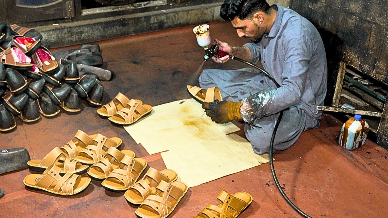 How Peshawari Shoes Are Made