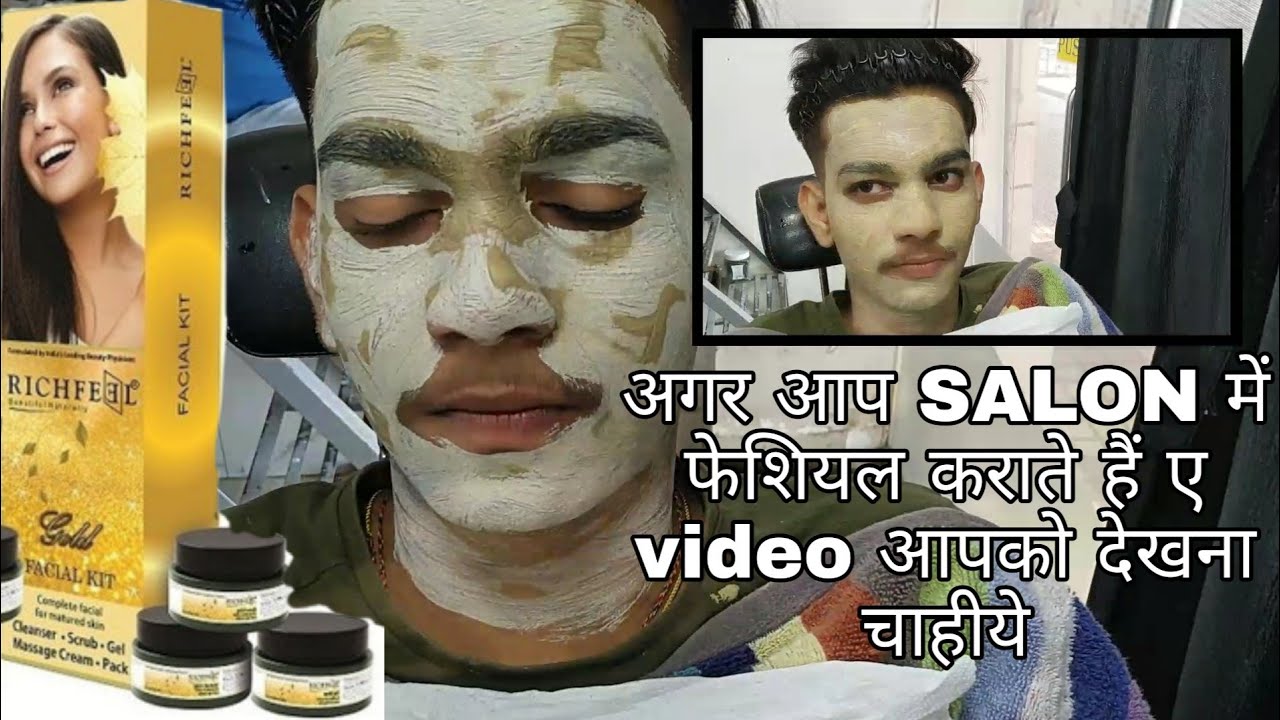 Gold Facial at Salon by Richfeel