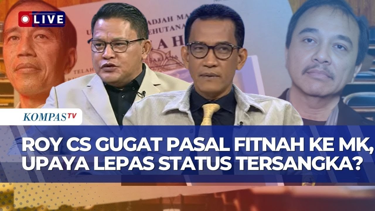 Debat Sengit Refly Harun & Pengacara Jokowi, Roy Suryo Cs Gugat Pasal Fitnah ke MK, Cari Jalan Aman?