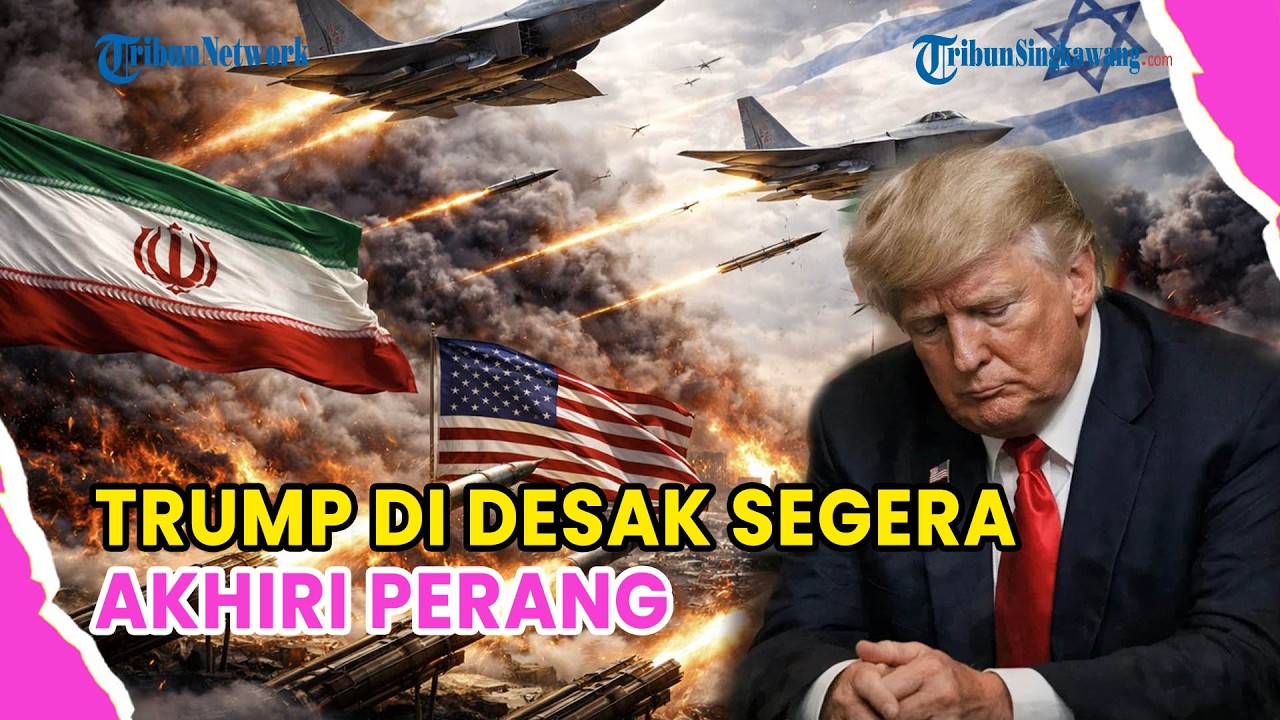 🔺TRUMP DI DESAK SEGERA AKHIRI PERANG❗PIL PAHIT UNTUK AS