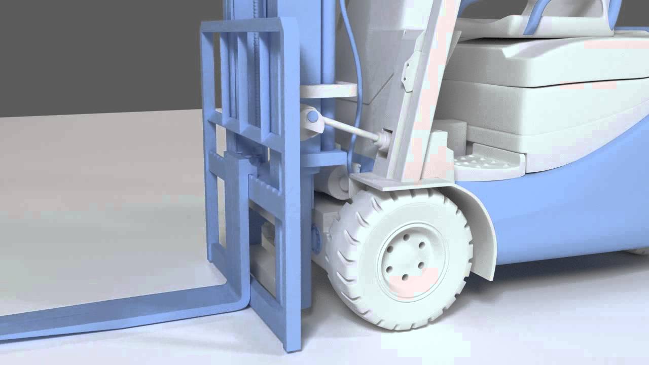 Blender 2.66.1 Forklift Rig Test