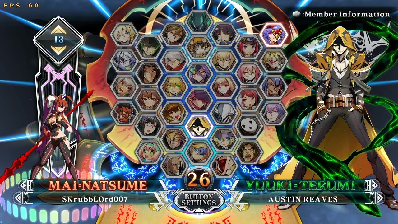 BBCF Matches: SKrubbLOrd007 (Mai) vs Guymam (Terumi) FT10 Set