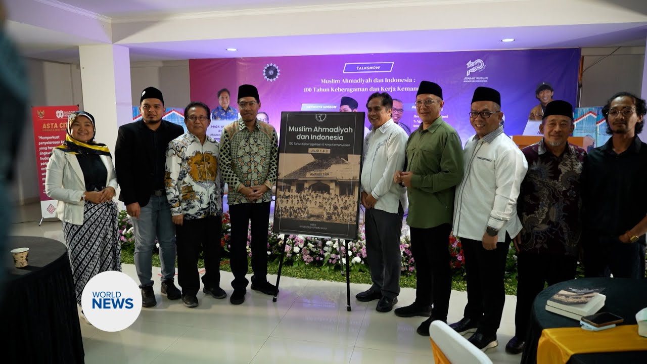 Ahmadiyya Muslim Jama’at Marks 100 Years in Indonesia with Book Launch