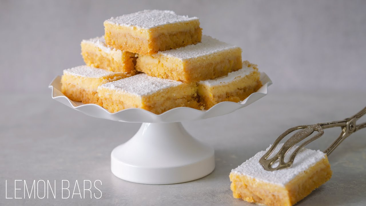Lemon Bars | Low Carb | Keto Diet
