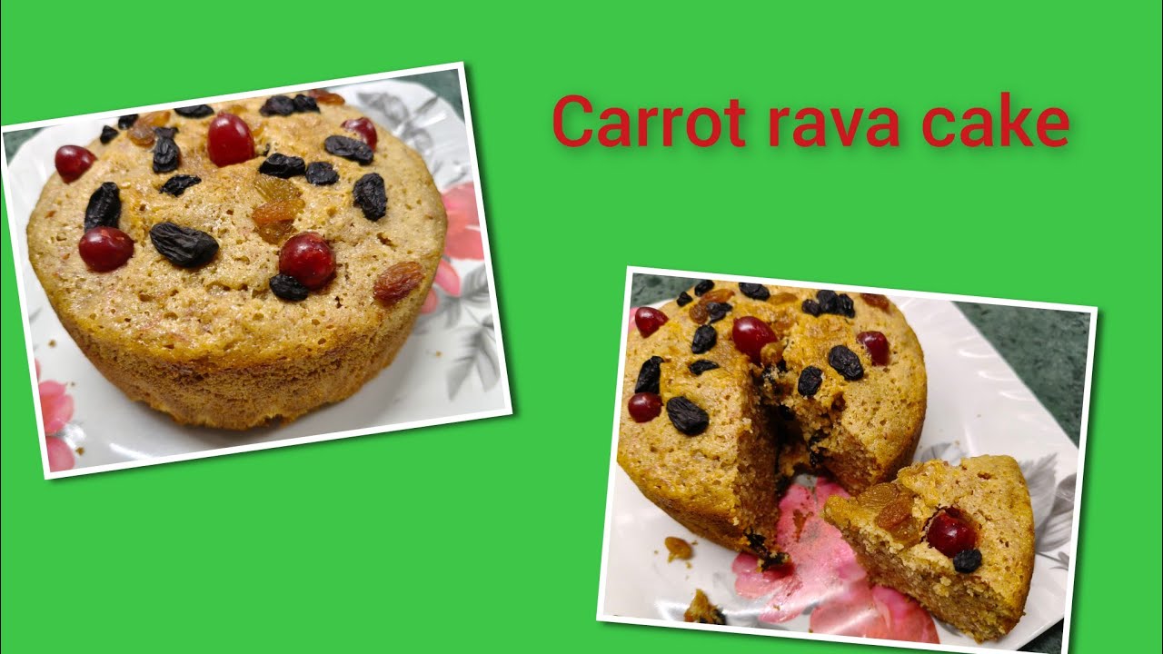 rava carrot cake| christmas special| new year special
