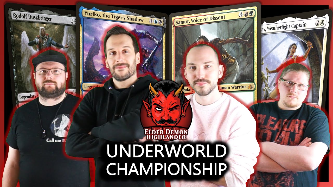 🥊 Underworld Championship S1E1: Rodolf vs Samut vs Yuriko vs Sisay | Moderiertes Commander Gameplay