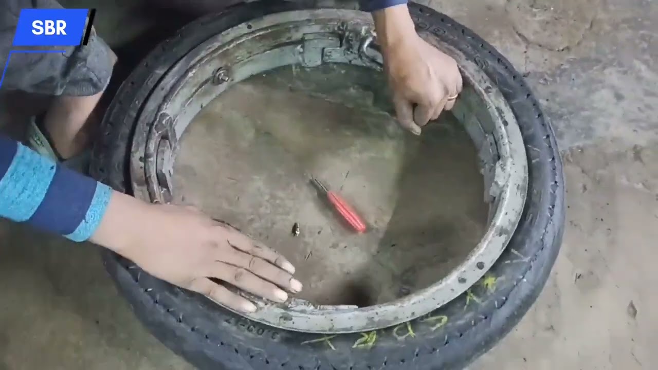 BIKE TYRE REMOLDING PROSSES