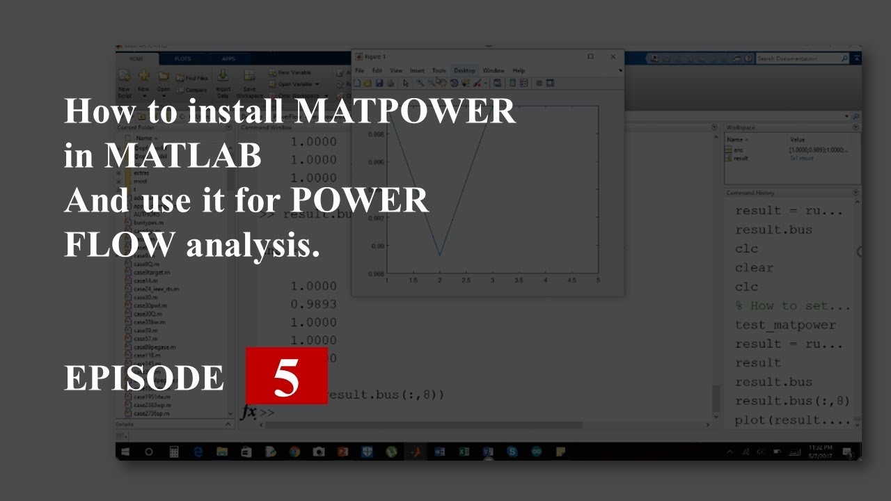 How to install MATPOWER in MATLAB?