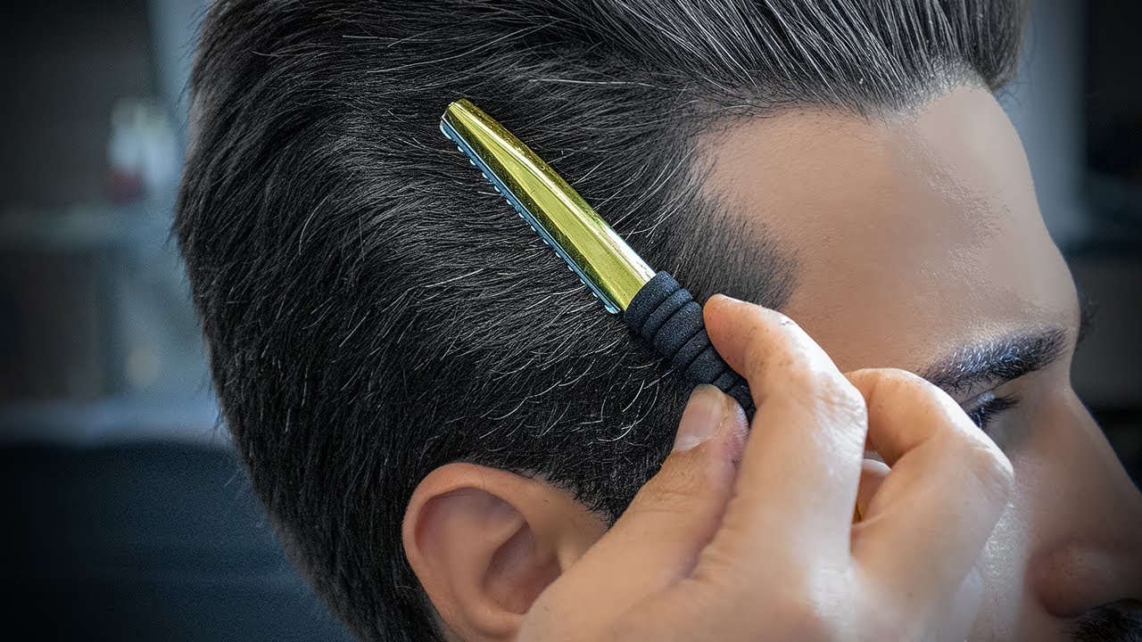 💈ASMR BARBER | The Perfect Gentleman’s Haircut (Precise Scissor & Razor Work)