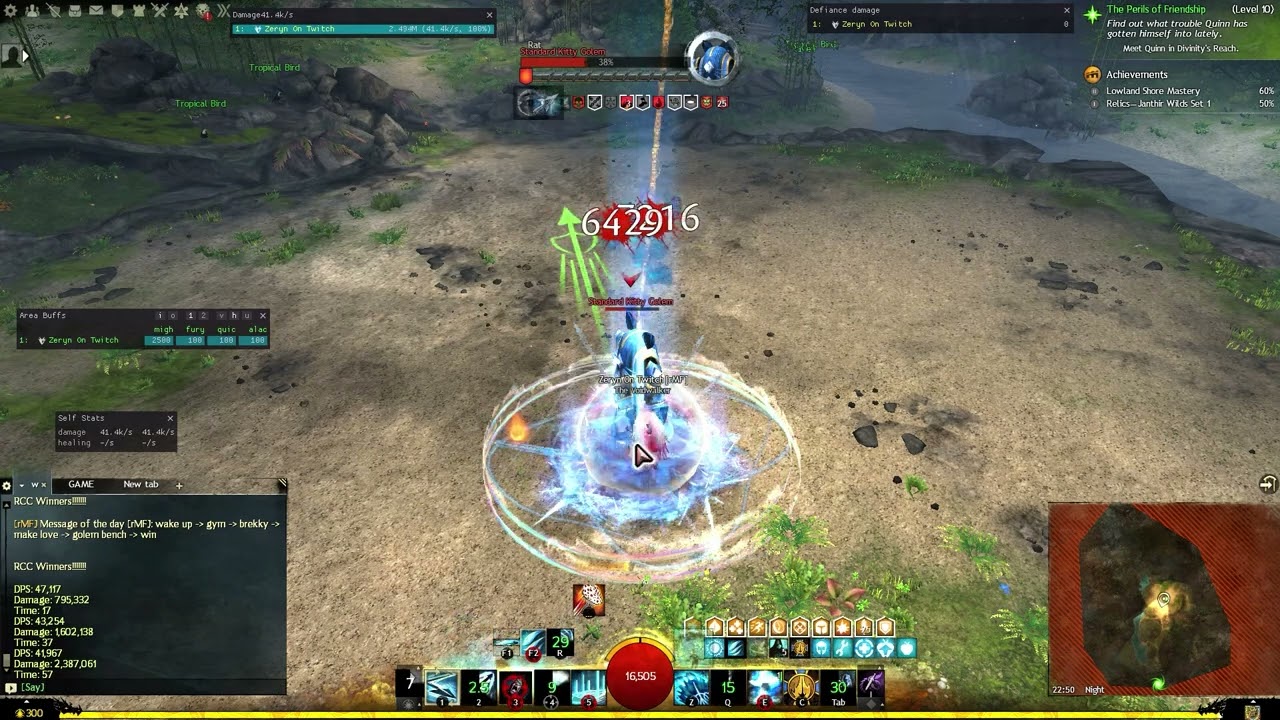 [GW2] Power Dragonhunter Virtues 2 Loops - 41.054 DPS (OUTDATED)