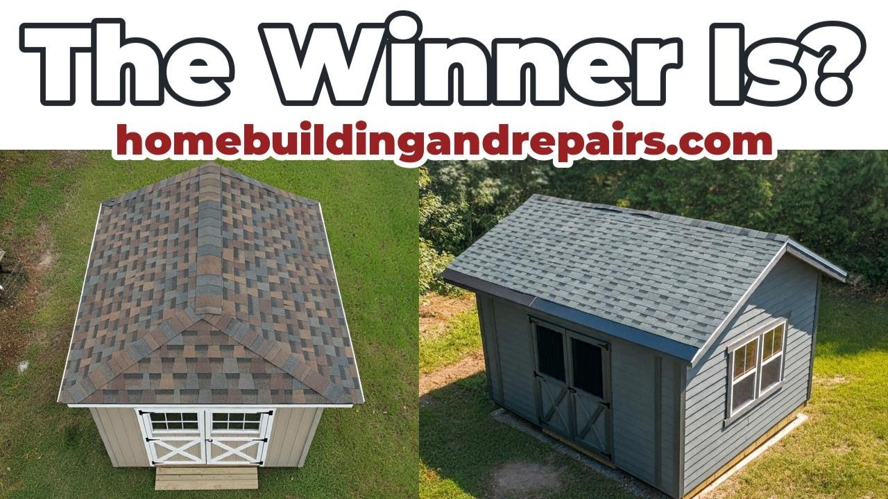 Shed vs Gable vs Hip vs Dutch - Which Roof Design Has More Surface Area For Shingles To Cover?