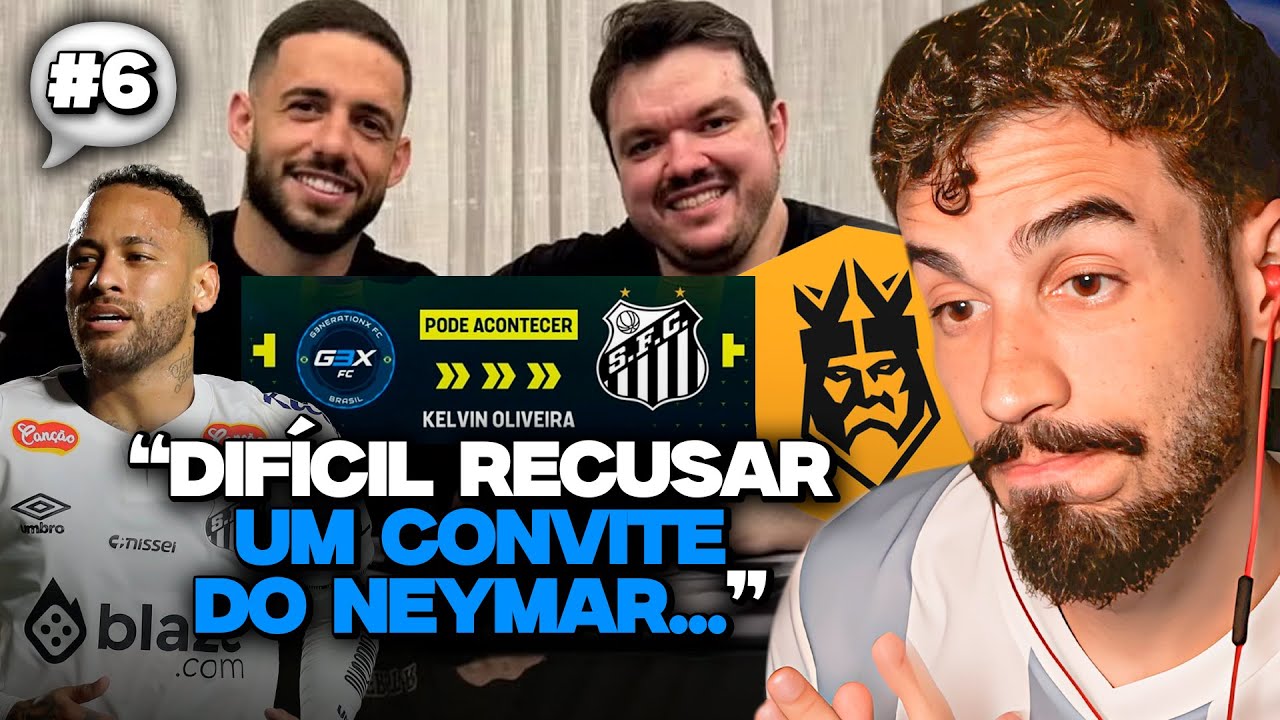 KELVIN VAI SAIR DA G3X PRA JOGAR COM O NEYMAR NO SANTOS? TUDO SOBRE O DRAFT! | ALOU #6