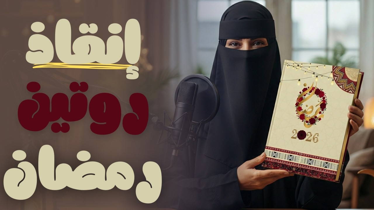 ضاع منك أول رمضان؟ 🌙 الروتين الإنقاذي لكل بنت (طالبة، امرأة عاملة، أو أم) + بلانر هدية!