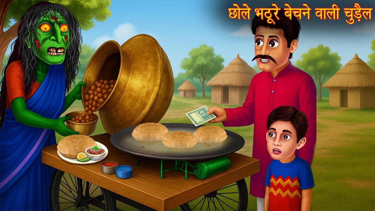 छोले भठूरे वाली चुड़ैल | Witch Chole Bhature | Horror Story | Kahaniya | Bhoot Ki Kahaniya | Chudail
