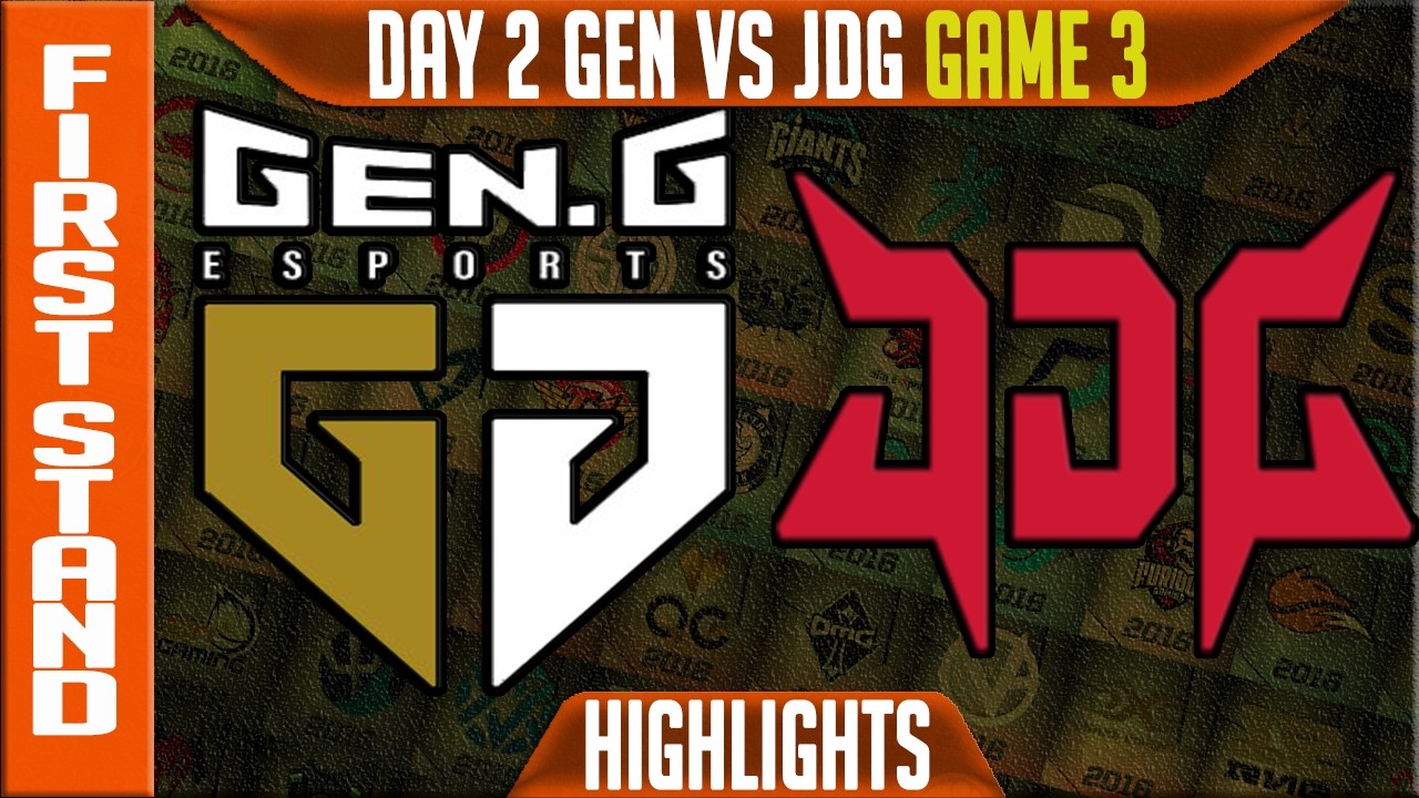GEN vs JDG Highlights Game 3 | First Stand 2026 International Tournament Day 2 | GenG vs JDG Esports