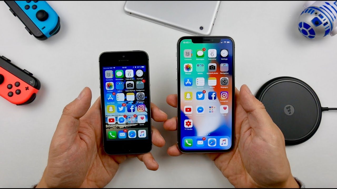 Nouveaux mouvements de l'iPhone X vs anciens gestes !