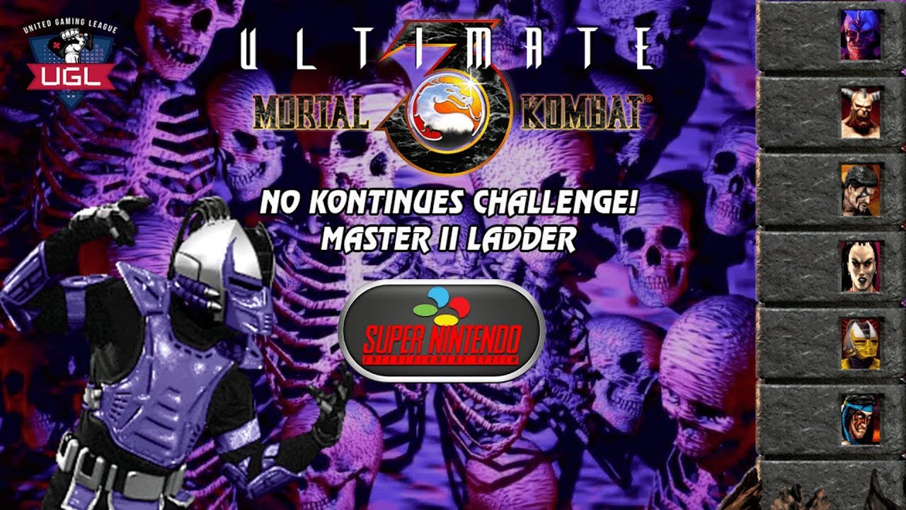 【LIVE 🔴】Playing Ultimate Mortal Kombat 3 | SNES - No Kontinues Challenge【Very Hard / Master II】#01