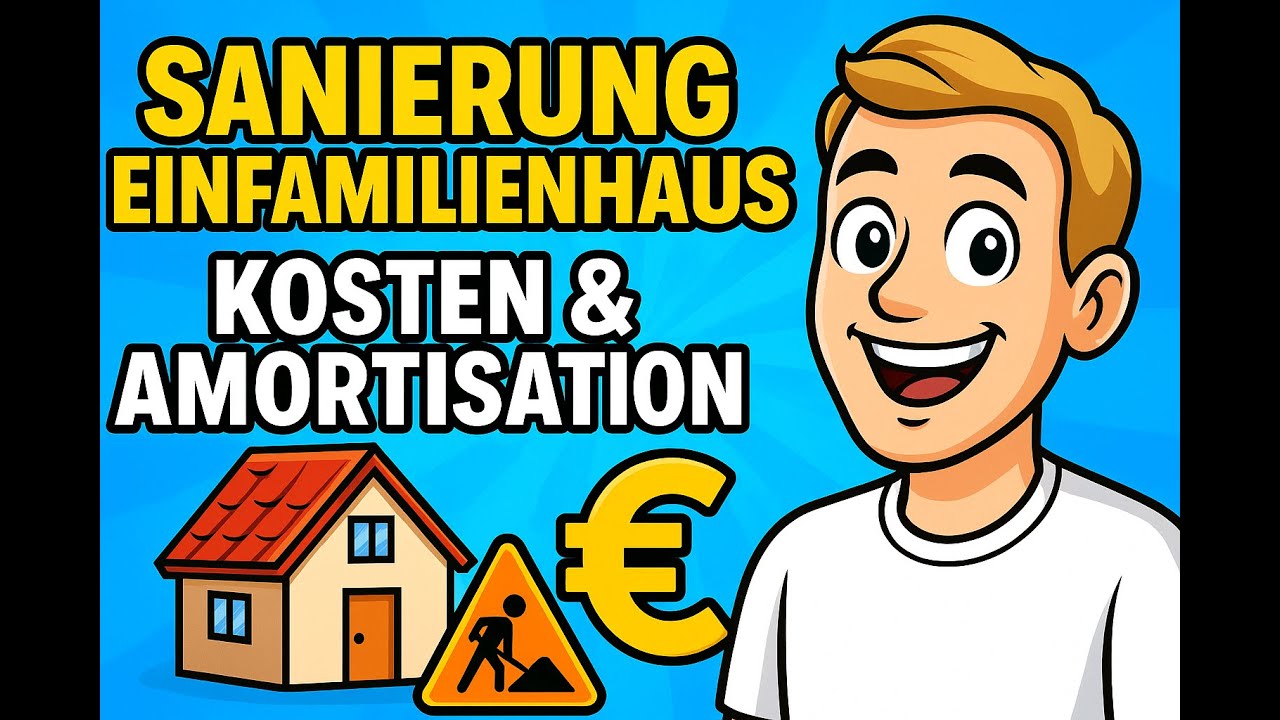 Sanierung von Einfamilienhäusern: Kosten, Maßnahmen und Amortisationszeit