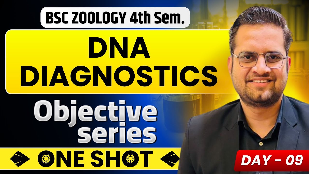 DNA Diagnoatics Important Objective Questions!4th Semester Zoology Important!Be DKDian