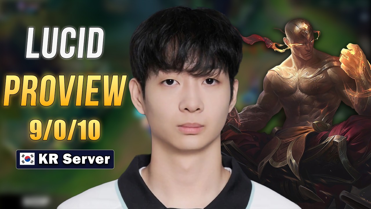 Lucid Jungle Proview  Lee Sin vs Vi | Korean Challenger POV