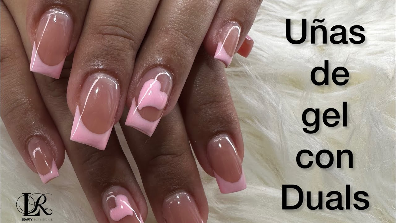 💅 UÑAS DE GEL SÚPER FÁCILES con FORMAS DUAL |  para Principiantes
