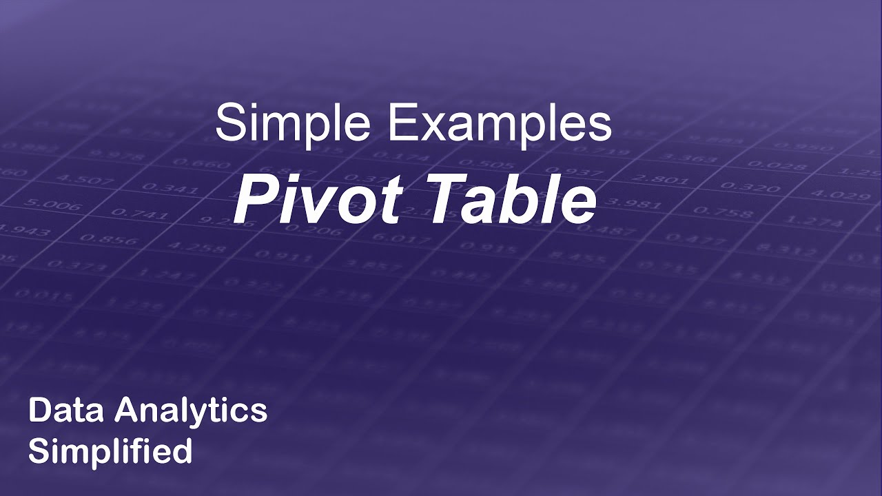 Practical Examples - building a pivot table in KNIME the long way