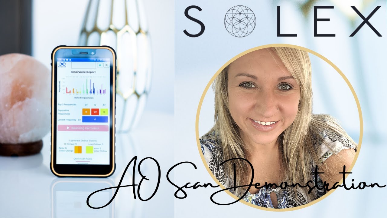 Solex AO Scan Biofeedback Scanner & Frequency Generator Demonstration