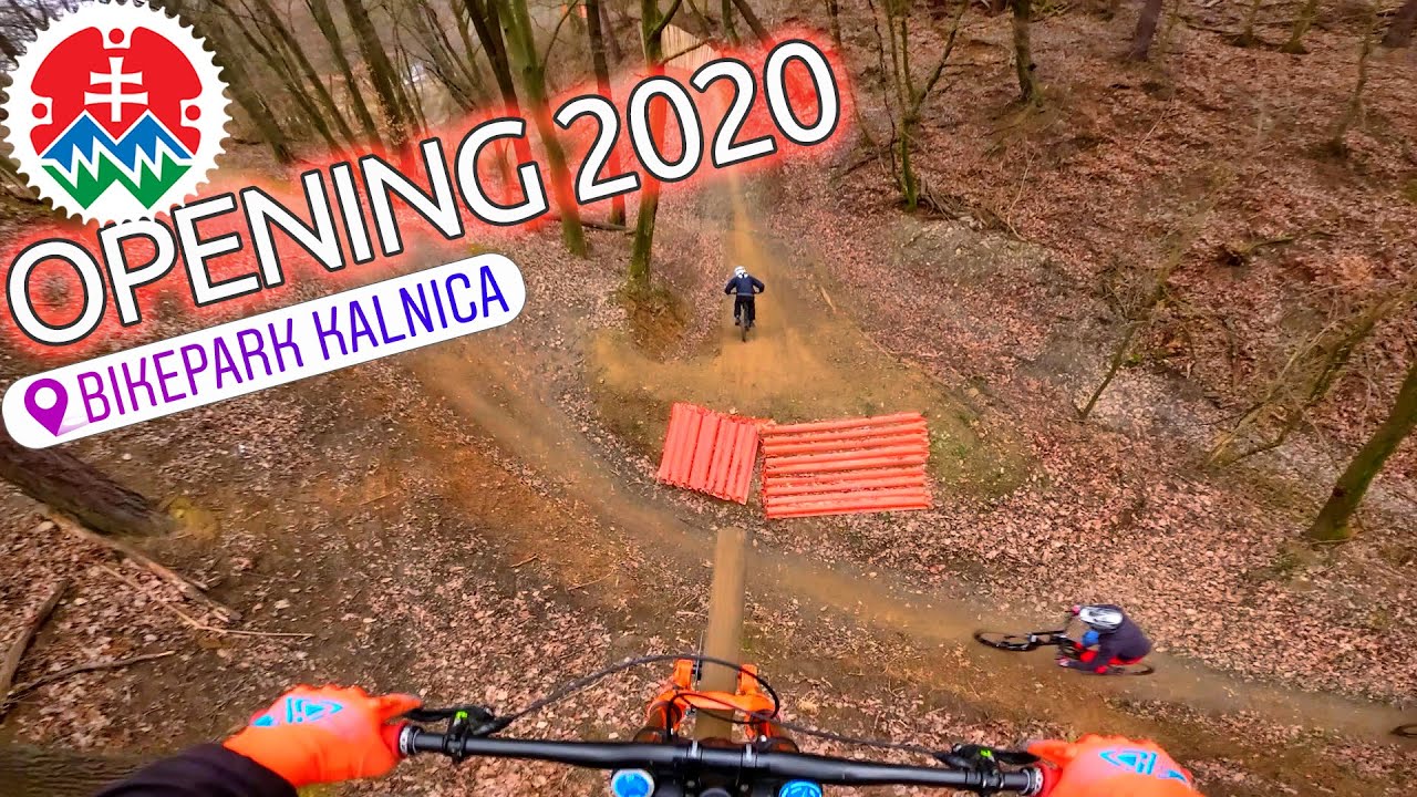 BIKEPARK Kálnica Otvaračka 2020 Februar 100sec RAW @slovakbikeparks