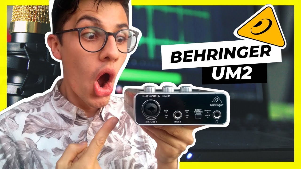 ✅REVIEW Y PRUEBA DE SONIDO de la INTERFAZ DE AUDIO BEHRINGER U- PHORIA UM2