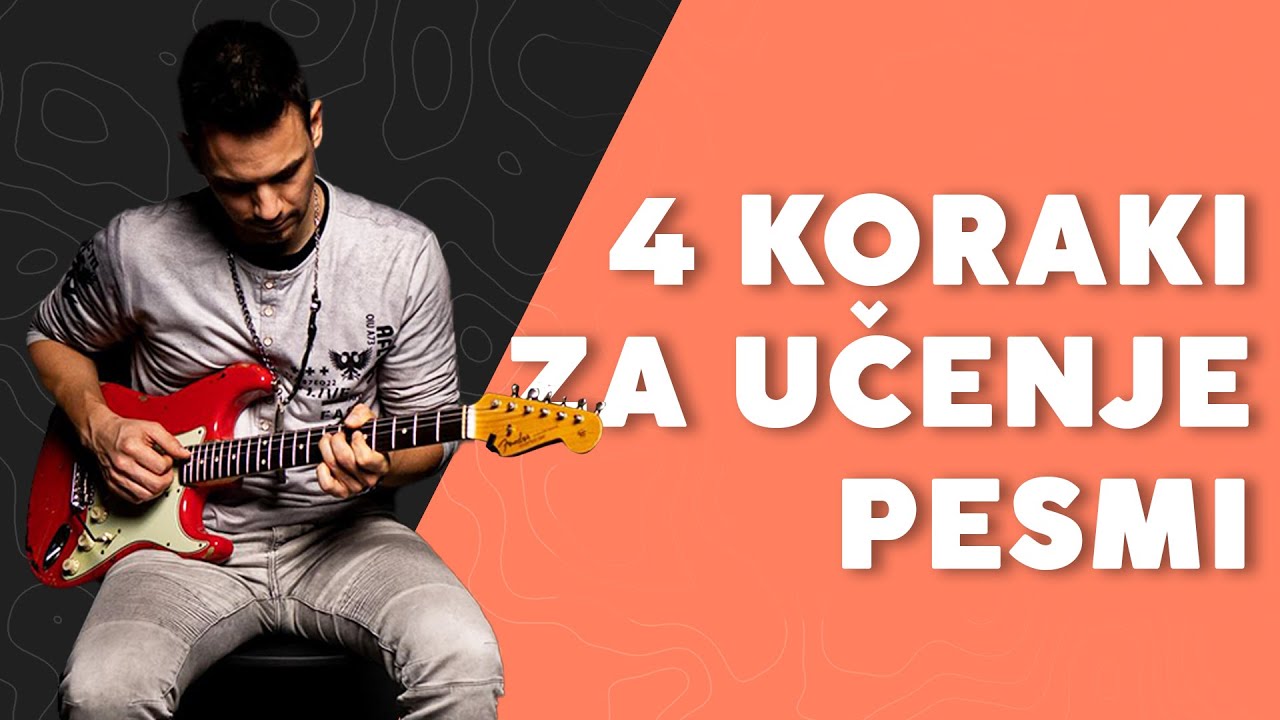 Kako se naučiš prve pesmi na kitari?