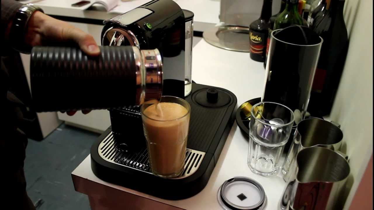 De'Longhi Citiz Nespresso & Milk Frother  - Test Run